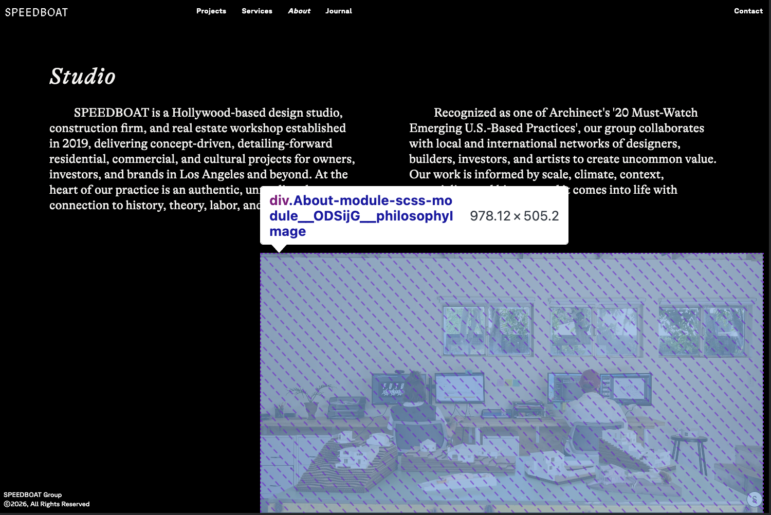 Website design